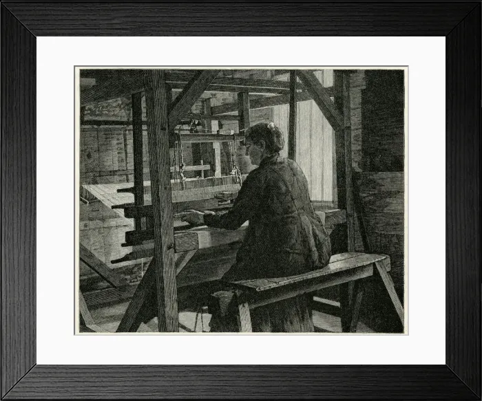 Framed Print : WEAVING LOUISIANA Framed Print : WEAVING LOUISIANA