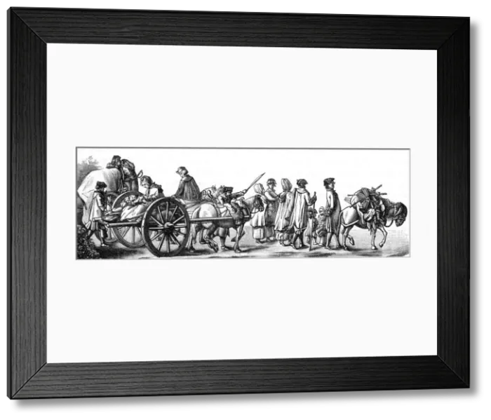 Framed Print : FLIGHT OF EMIGRES Framed Print : FLIGHT OF EMIGRES
