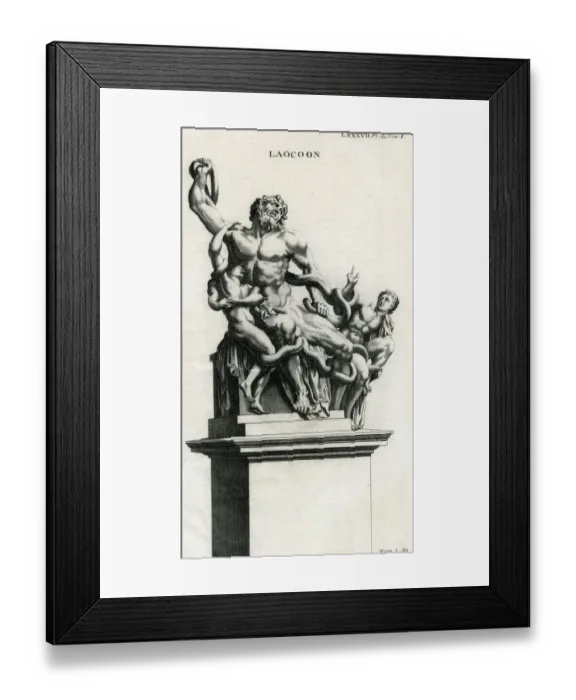 Framed Print : LAOCOON AND HIS SONS Framed Print : LAOCOON AND HIS SONS