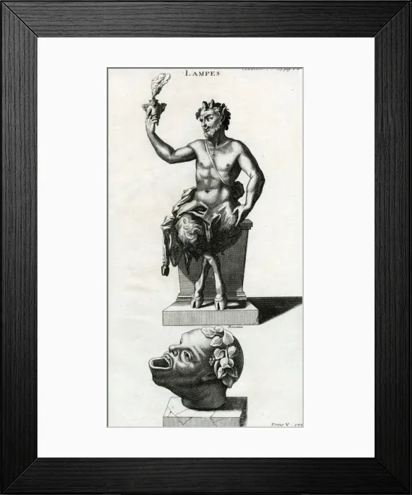 Framed Print : PAN AS A LAMP Framed Print : PAN AS A LAMP