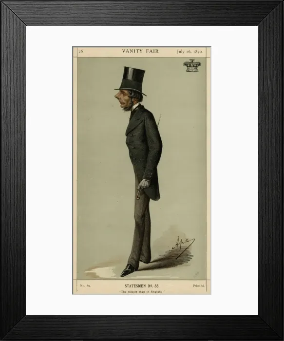 Framed Print : 1ST DUKE OF WESTMINSTER Framed Print : 1ST DUKE OF WESTMINSTER