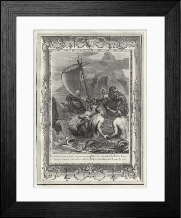 Framed Print : Folklore - Sirens Framed Print : Folklore - Sirens