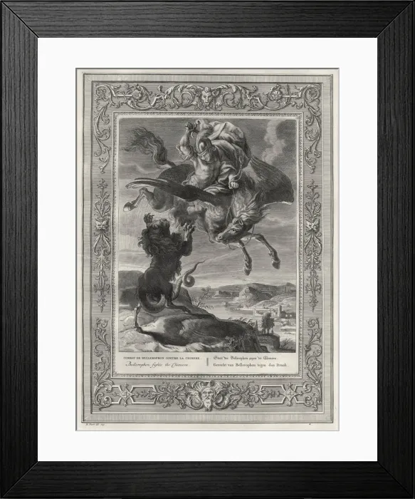 Framed Print : Folklore - Chimaera Framed Print : Folklore - Chimaera