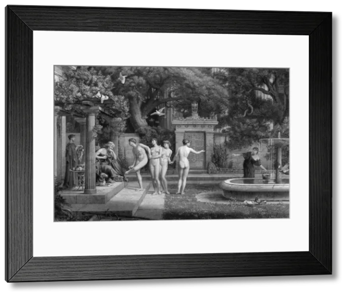 Framed Print : ASKLEPIOS CONSULTED Framed Print : ASKLEPIOS CONSULTED