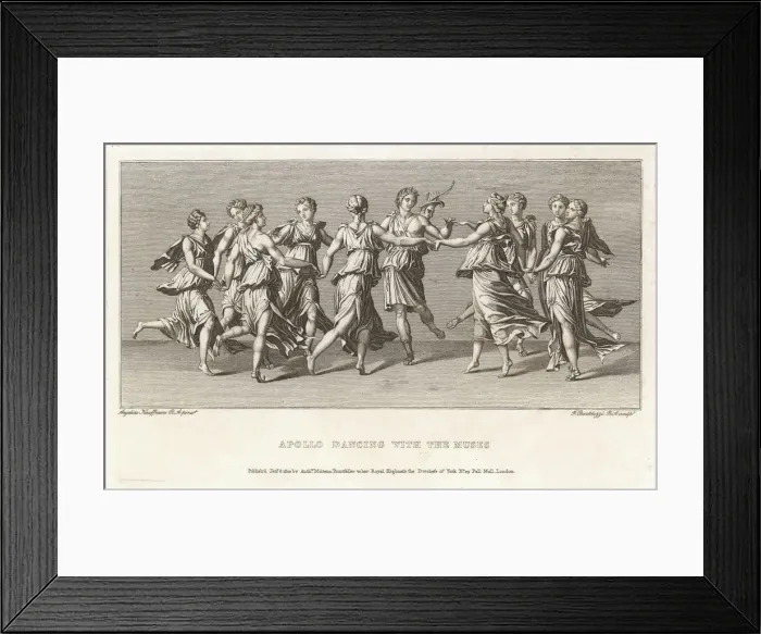 Framed Print : APOLLO & MUSES APOLLO & MUSES Framed Print : APOLLO & MUSES APOLLO & MUSES