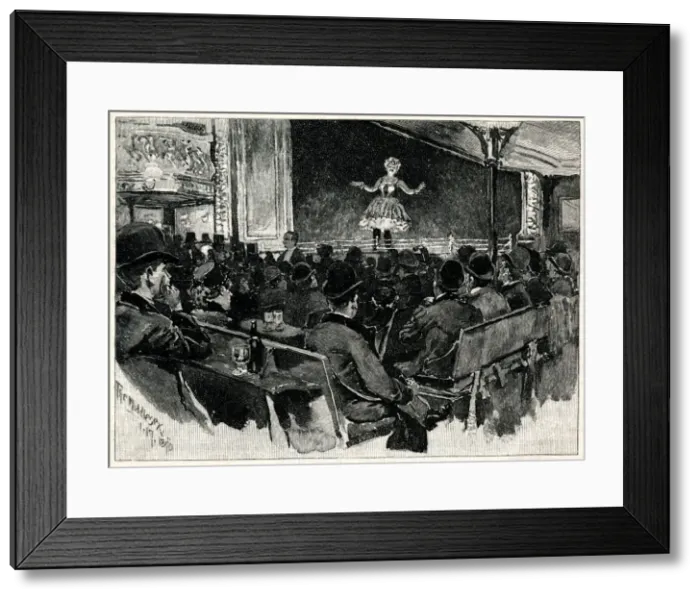 Framed Print : MUSIC HALL SERIO-COMIQUE Framed Print : MUSIC HALL SERIO-COMIQUE
