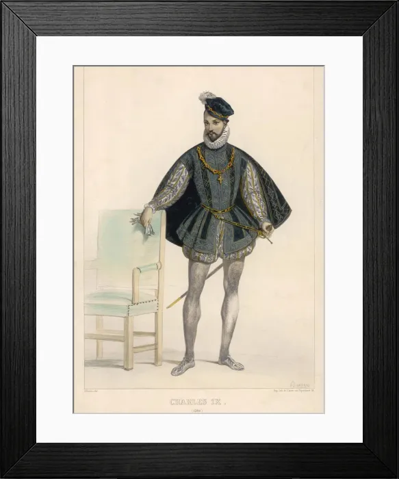Framed Print : CHARLES IX / KING FRANCE Framed Print : CHARLES IX / KING FRANCE