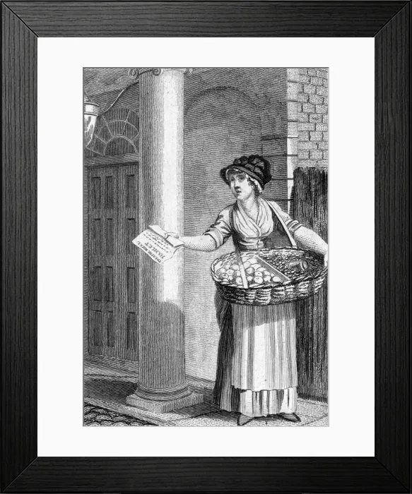 Framed Print : SELLING PLAYBILLS Framed Print : SELLING PLAYBILLS