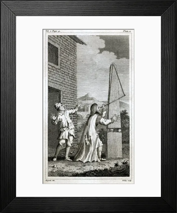 Framed Print : TELESCOPE (HOGARTH) Framed Print : TELESCOPE (HOGARTH)