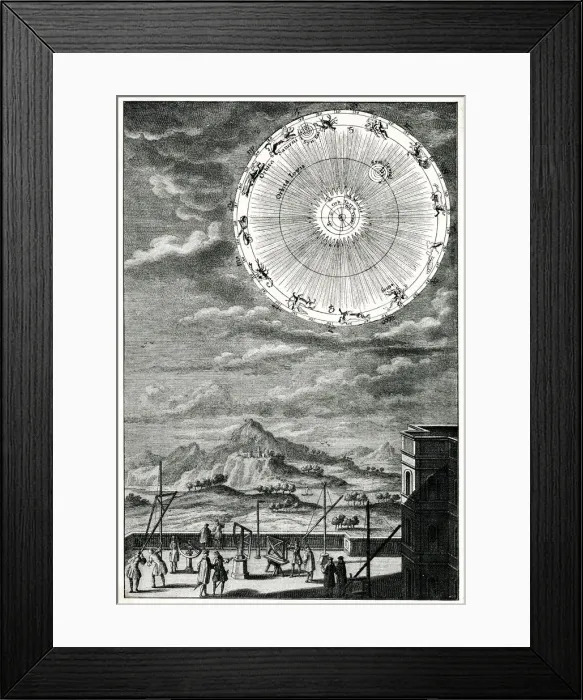 Framed Print : CI8 ASTRONOMERS Framed Print : CI8 ASTRONOMERS