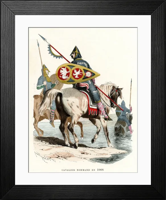 Framed Print : INVADING NORSEMAN, 1066