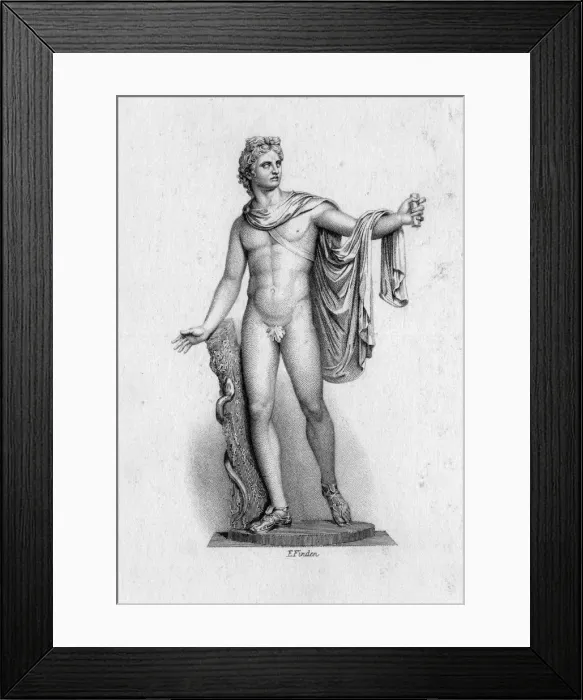 Framed Print : The Belvedere Apollo Framed Print : The Belvedere Apollo