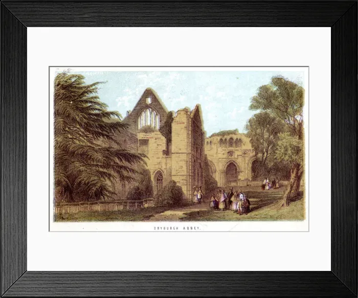 Framed Print : Dryburgh Abbey, Scotland Framed Print : Dryburgh Abbey, Scotland