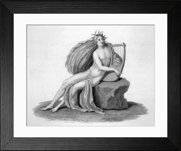 Framed Print : APOLLO AND HIS LYRE Framed Print : APOLLO AND HIS LYRE