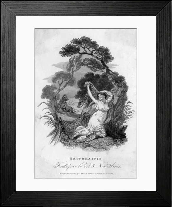 Framed Print : BRITOMARTIS Framed Print : BRITOMARTIS