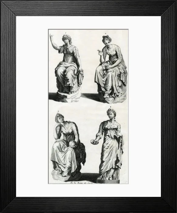 Framed Print : MUSE / POLYHYMNIA Framed Print : MUSE / POLYHYMNIA