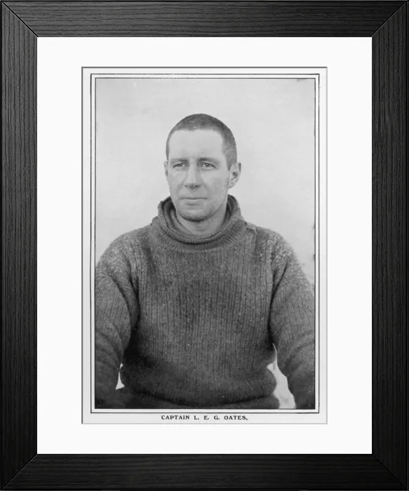 Framed Print : CAPTAIN OATES 1912 Framed Print : CAPTAIN OATES 1912