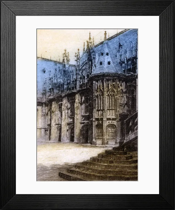 Framed Print : ROUEN / PALAIS DE JUSTICE Framed Print : ROUEN / PALAIS DE JUSTICE
