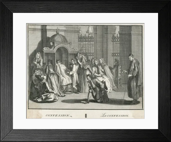 Framed Print : RELIGION / CONFESSION Framed Print : RELIGION / CONFESSION