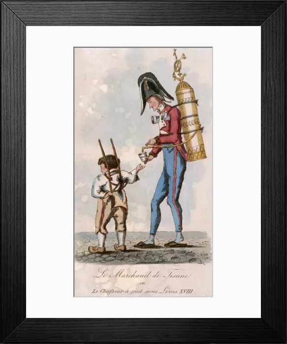 Framed Print : TISANE IN THE STREET