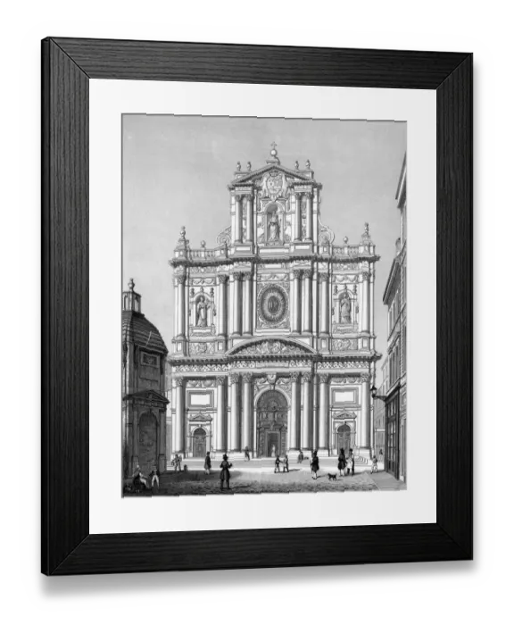 Framed Print : Paris - St Paul & St Louis Paris - St Paul & St Louis Framed Print : Paris - St Paul & St Louis Paris - St Paul & St Louis