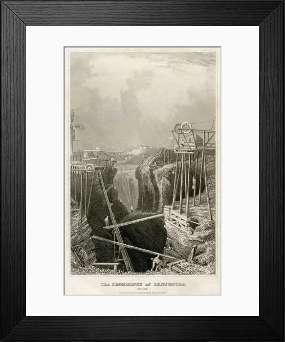 Framed Print : DANNEMORA IRON MINE Framed Print : DANNEMORA IRON MINE