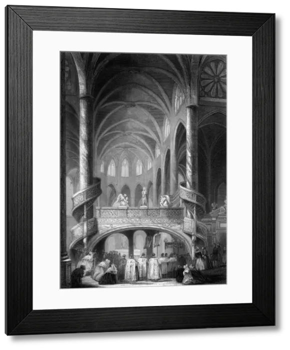 Framed Print : PARIS / ST ETIENNE DU MONT Framed Print : PARIS / ST ETIENNE DU MONT
