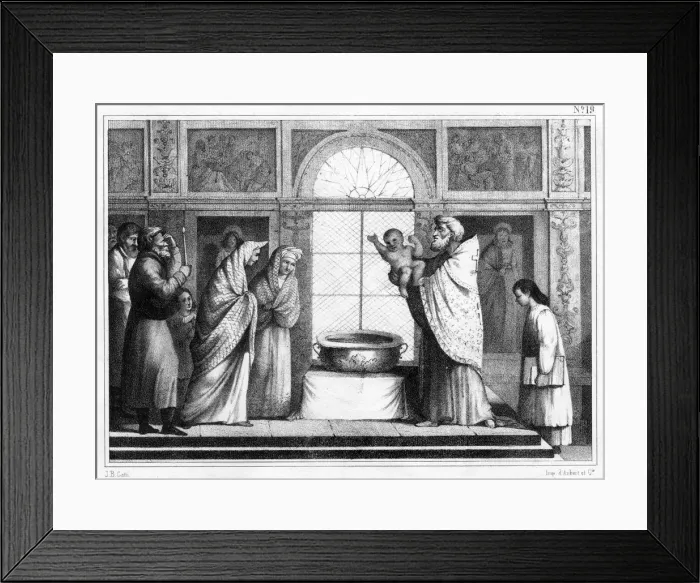 Framed Print : RUSSIAN BAPTISM Framed Print : RUSSIAN BAPTISM