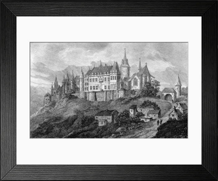 Framed Print : CHATEAU DE JOINVILLE Framed Print : CHATEAU DE JOINVILLE