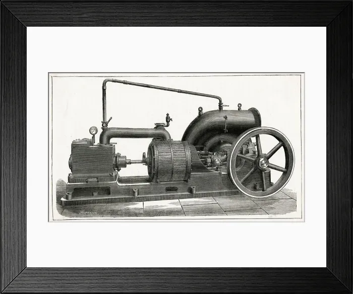 Framed Print : INDUSTRY / MACHINES / STEAM Framed Print : INDUSTRY / MACHINES / STEAM