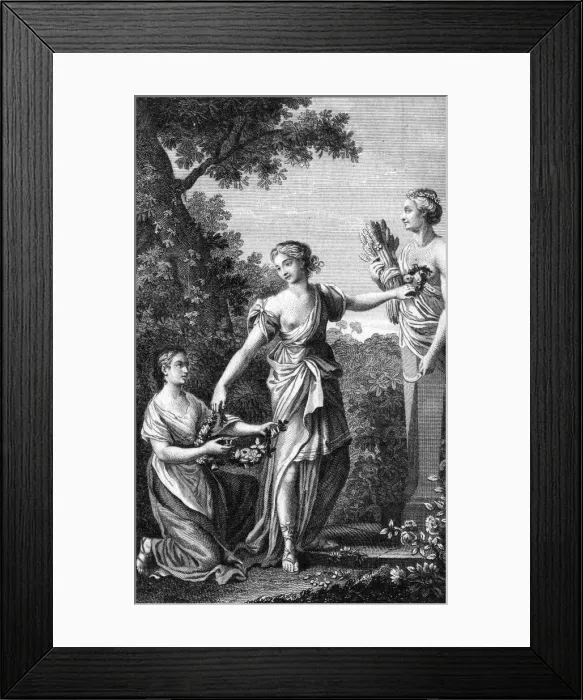 Framed Print : OFFERINGS TO CERES Framed Print : OFFERINGS TO CERES