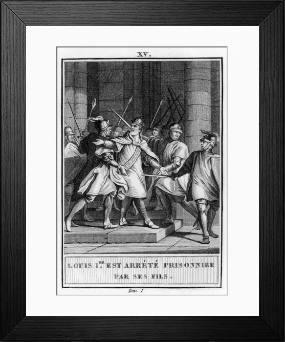 Framed Print : LOUIS I MADE CAPTIVE Framed Print : LOUIS I MADE CAPTIVE