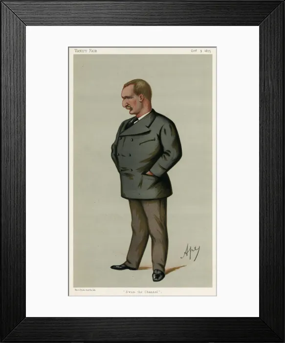 Framed Print : Captain Webb Framed Print : Captain Webb