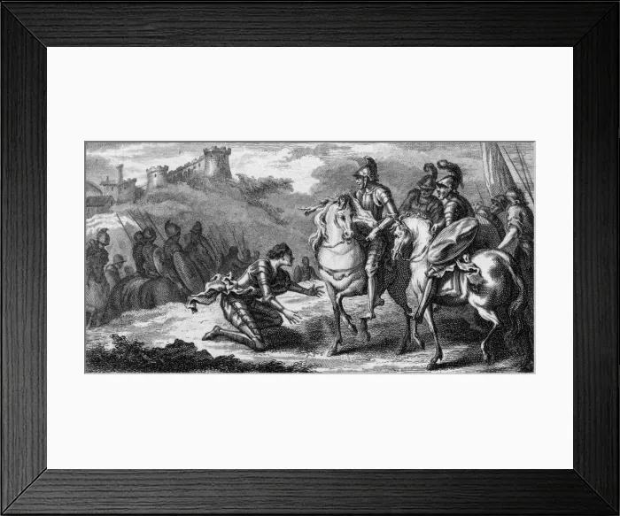 Framed Print : CHATEAU DE FOIX TAKEN Framed Print : CHATEAU DE FOIX TAKEN