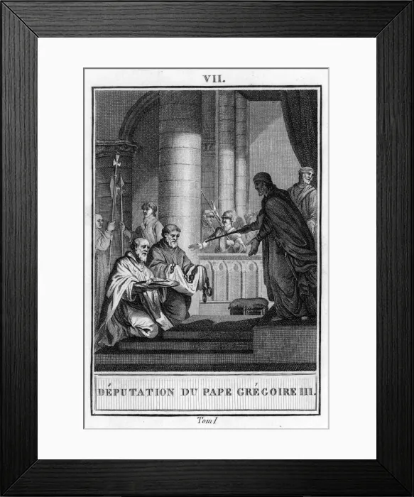 Framed Print : DEPUTATION FROM POPE Framed Print : DEPUTATION FROM POPE