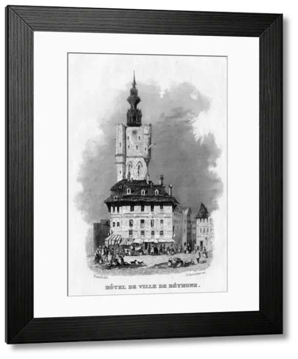 Framed Print : BETHUNE HOTEL DE VILLE Framed Print : BETHUNE HOTEL DE VILLE