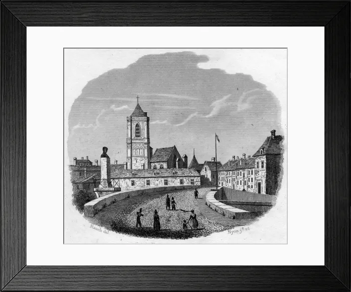 Framed Print : FRANCE / CLAMECY Framed Print : FRANCE / CLAMECY