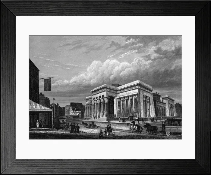 Framed Print : THE TOMBS PRISON Framed Print : THE TOMBS PRISON