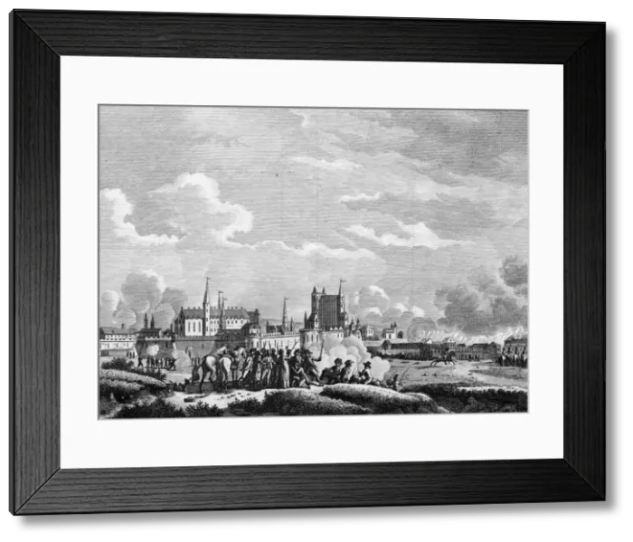 Framed Print : VENDEANS AT NANTES Framed Print : VENDEANS AT NANTES