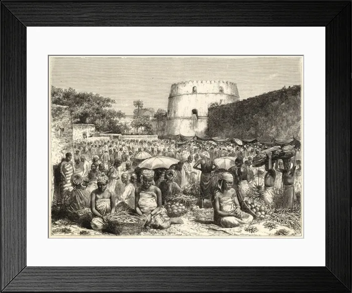 Framed Print : ZANZIBAR / FRUIT MARKET Framed Print : ZANZIBAR / FRUIT MARKET