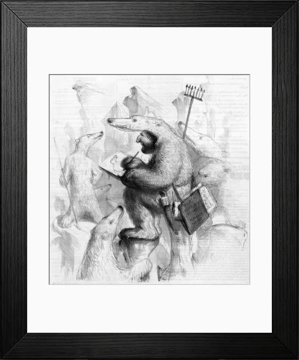 Framed Print : AUGUSTE FRANCOIS BIARD Framed Print : AUGUSTE FRANCOIS BIARD
