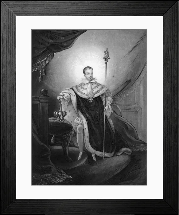 Framed Print : HEINRICH II / HRE / MEZZOTIN Framed Print : HEINRICH II / HRE / MEZZOTIN
