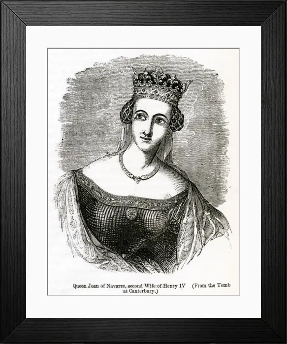 Framed Print : JOAN OF NAVARRE Framed Print : JOAN OF NAVARRE