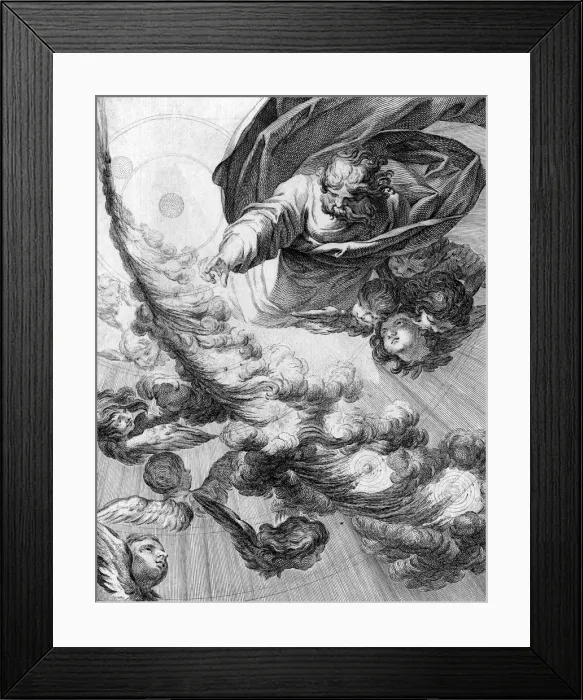 Framed Print : GOD CREATING Framed Print : GOD CREATING