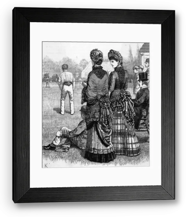 Framed Print : SPORT / CRICKET / 1883 Framed Print : SPORT / CRICKET / 1883