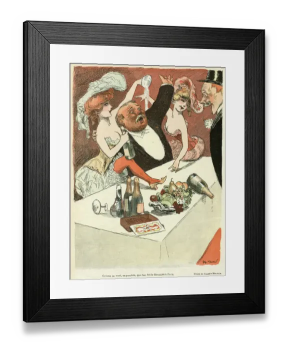 Framed Print : RIOTOUS NEW YEAR PARTY Framed Print : RIOTOUS NEW YEAR PARTY