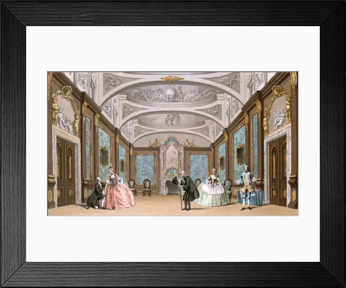Framed Print : C18 STAGE SCENE Framed Print : C18 STAGE SCENE