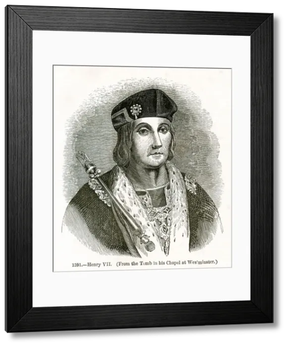 Framed Print : Henry VII of England Framed Print : Henry VII of England