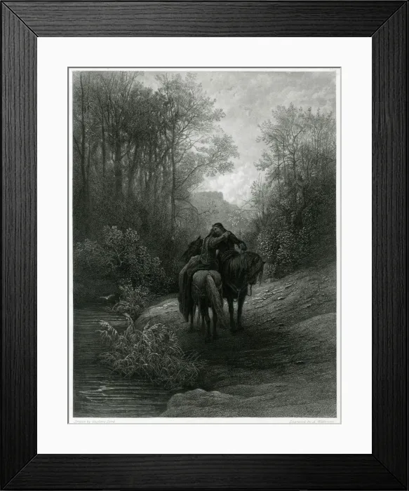 Framed Print : GUINEVERE / LANCELOT PART Framed Print : GUINEVERE / LANCELOT PART
