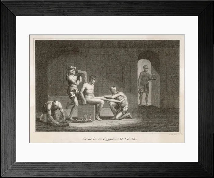Framed Print : TURKISH BATH / DAVENPORT Framed Print : TURKISH BATH / DAVENPORT